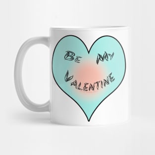 Be My Valentine Heart Mug